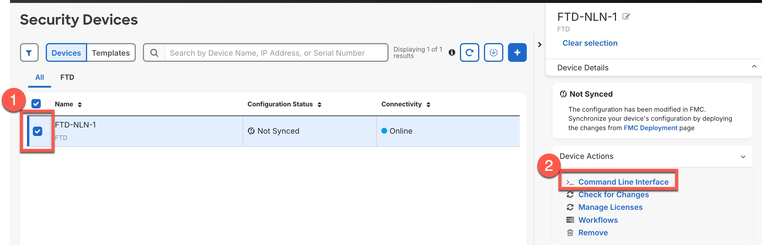 Open the Command Line Interface