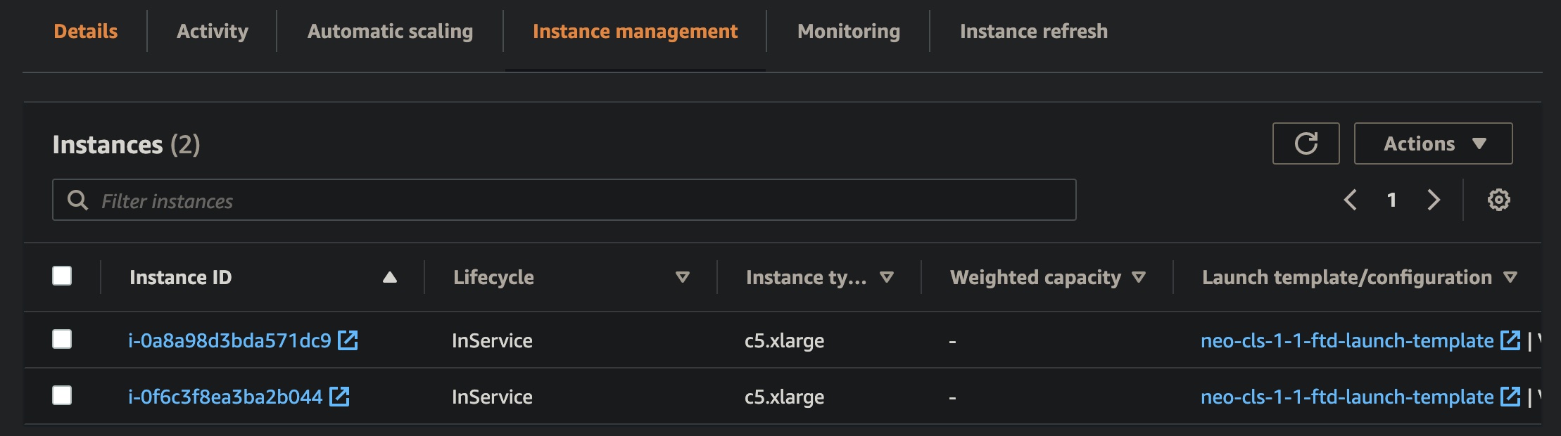 Cluster Nodes