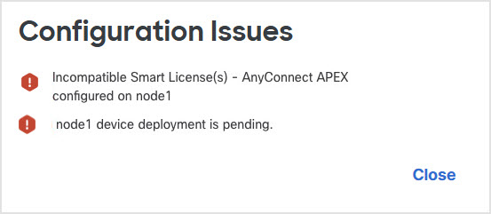 Configuration Issues